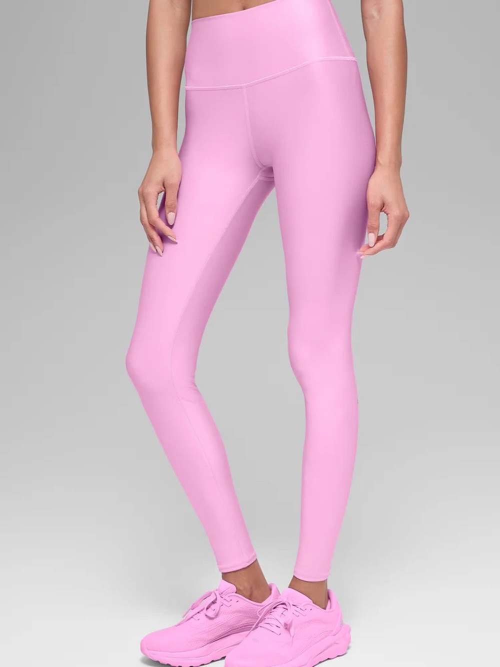 NWT Alo Small High-Waist Airlift Candy Heart Pink Leggings